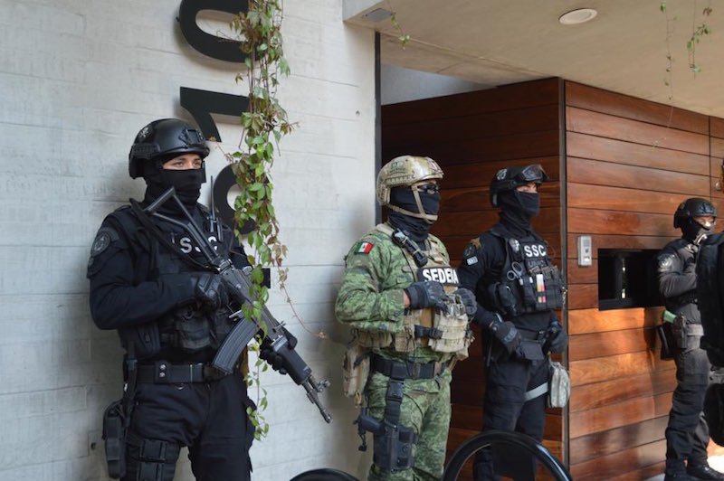 Aseguran 60 kilos de cocaína en inmueble de la colonia Narvarte