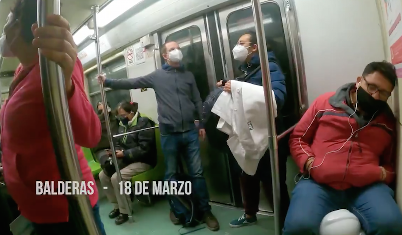 Acompaña Ricardo Anaya a enfermera del IMSS en su peregrinar diario