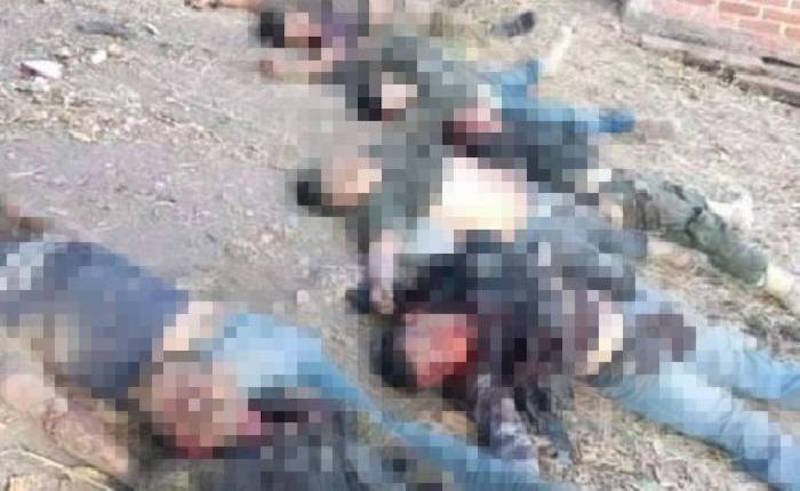 Asesina CJNG a 8 hombres en Aguililla, Michoacán