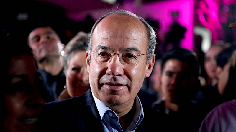 Agradece Calderón a AMLO buenos deseos para su pronta recuperación