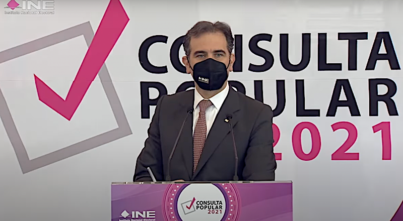Lorenzo Córdova rechaza boicot del INE a consulta popular