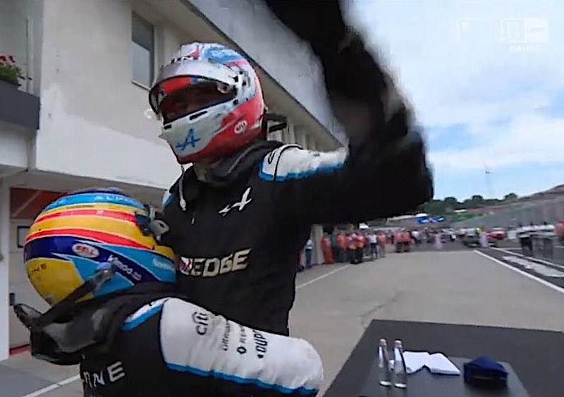 El francés Esteban Ocon gana GP de Hungría