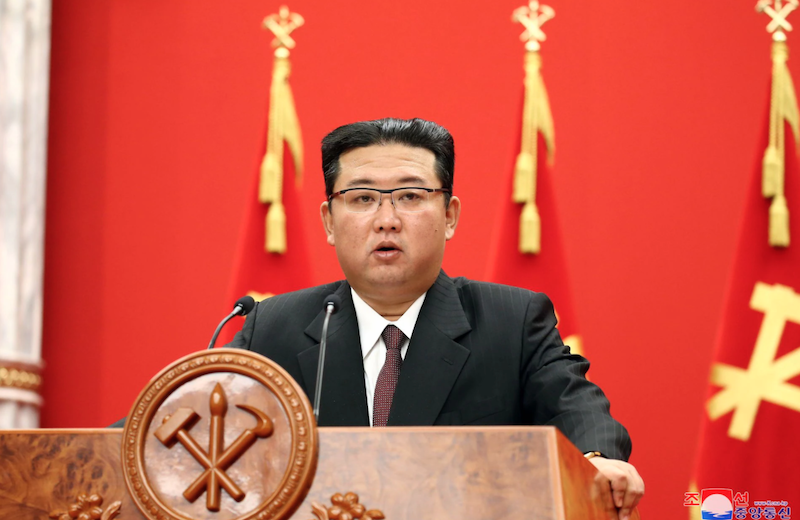 Kim Jong, líder de Corea del Norte