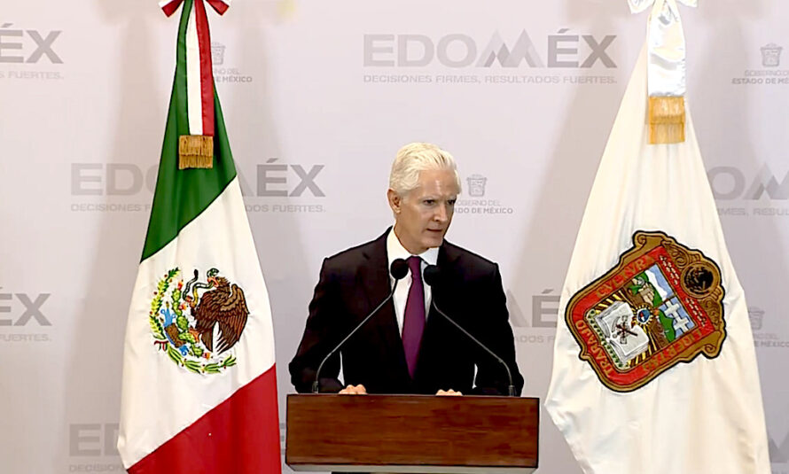 Felicita Alfredo del Mazo a Delfina Gómez como nueva gobernador del Edomex