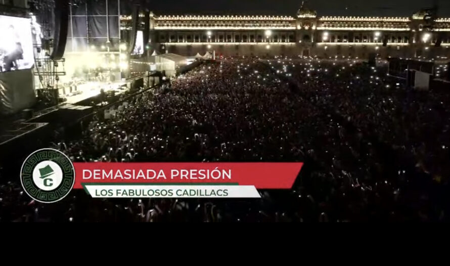 #ENVIVO Los Fabulosos Cadillacs en el Zócalo