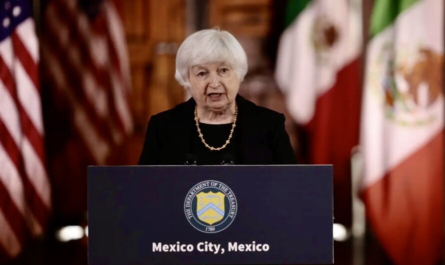 Mayor parte del fentanilo procede de China y se sintetiza en México: Janet Yellen