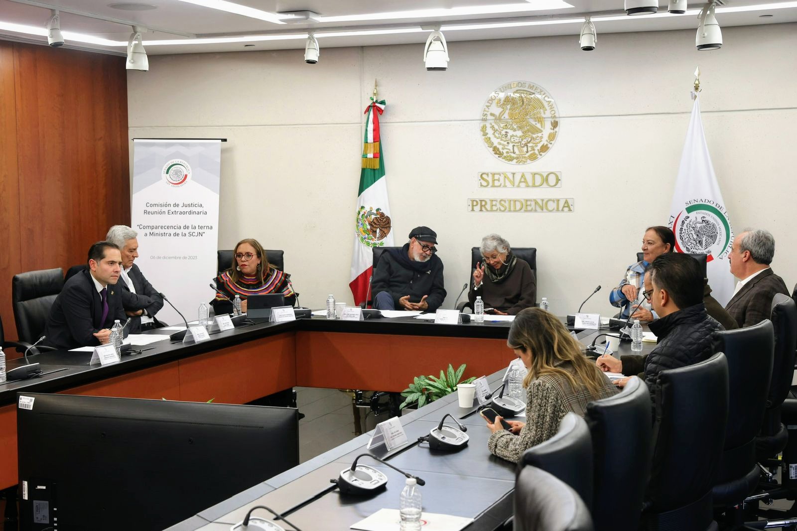 Deja en vilo Comisión de Justicia idoneidad de Eréndira Cruzvillegas para ministra de la Corte