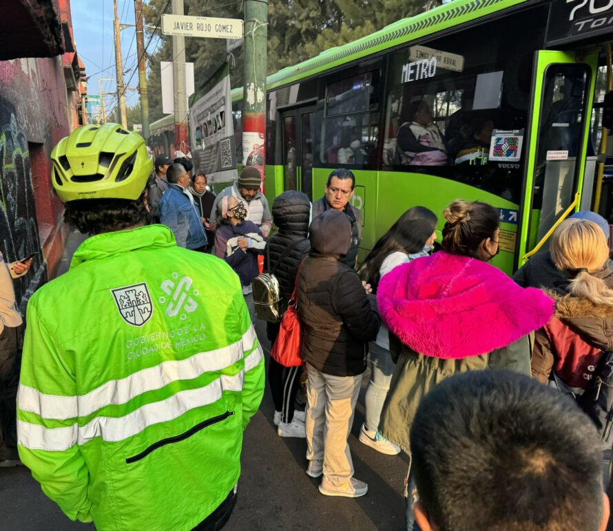 Arranca servicio de apoyo Metrobús, RTP y Trolebús por cierre de estaciones de Línea 9