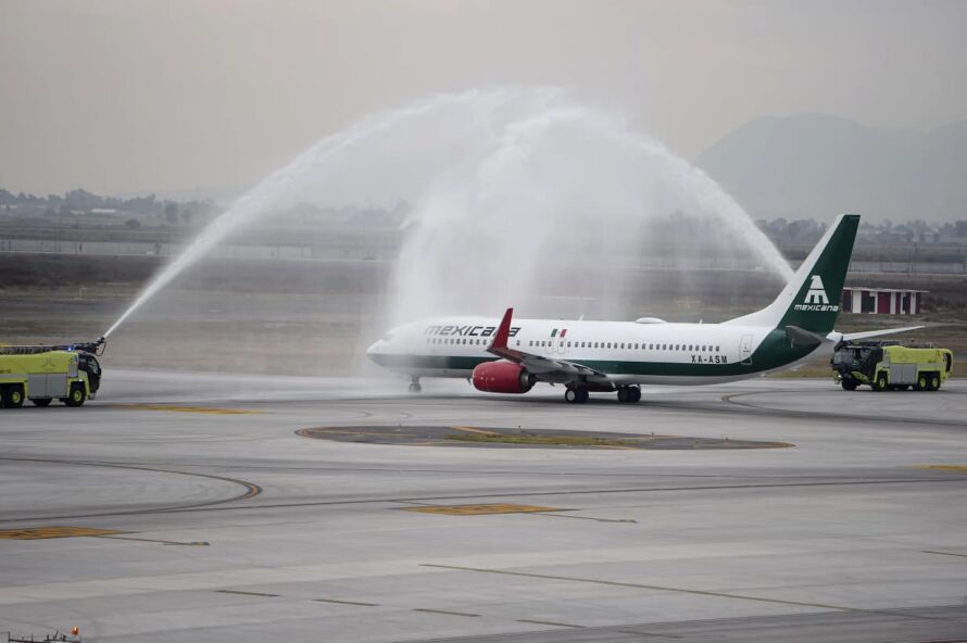 Vuelve a volar Mexicana de Aviación