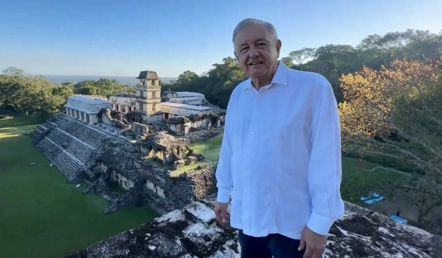 “Que le vaya muy bien al pueblo de México, que no se sufra por ninguna calamidad”, desea AMLO