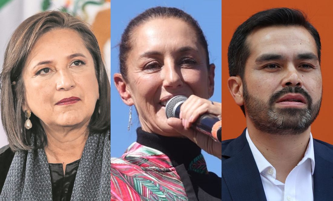 Conclusión de las Etapas de Precampaña para Claudia Sheinbaum, Xóchitl Gálvez y Jorge Álvarez Máynez