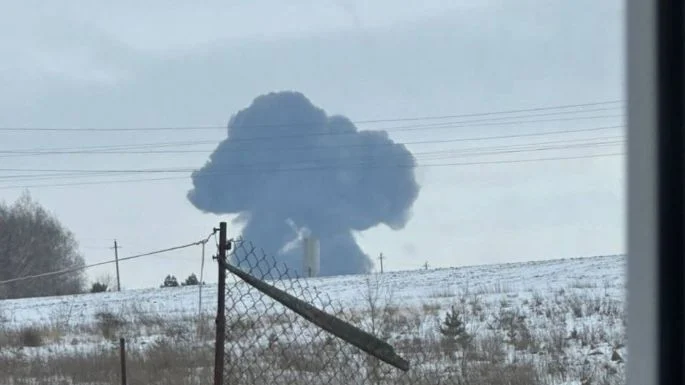 Accidente de Avión Militar en Rusia con Personas a Bordo: 74 Fallecidos