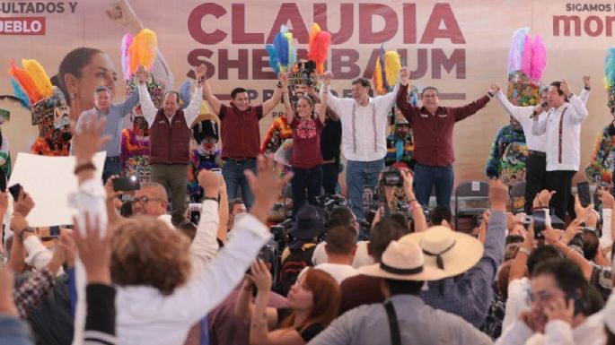 Claudia Sheinbaum Concluye su Etapa de Precampaña con un Acto en la Ciudad de México