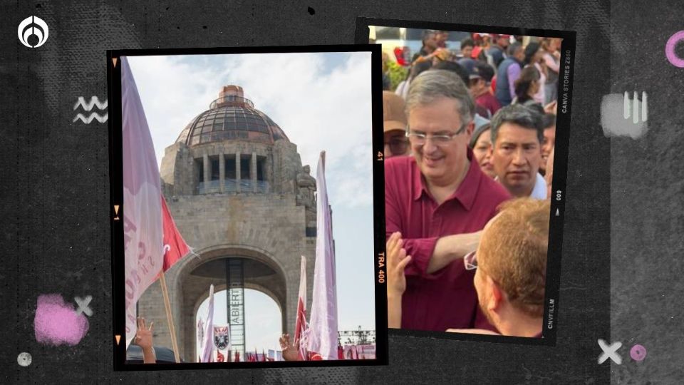 Marcelo Ebrard Acompaña a Claudia Sheinbaum en Cierre de Precampaña