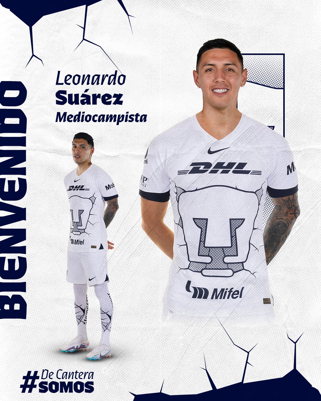 Leo Suárez llega a Pumas proveniente del América
