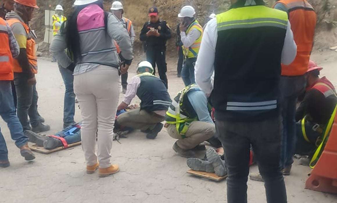 Trágico Incidente en Obras del Tren Interurbano México-Toluca: Obrero Pierde la Vida Tras Caída de Plataforma