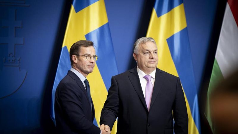 Hungría Anuncia Desbloqueo de la Entrada de Suecia en la OTAN el Próximo Lunes