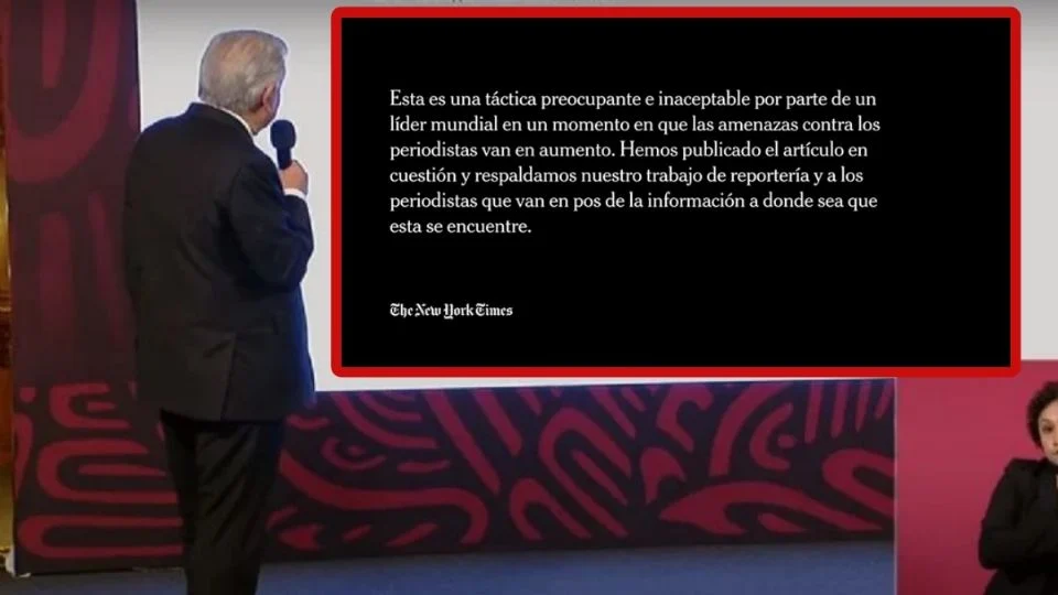 AMLO Justifica la Revelación del Teléfono de Periodista del NYT y Responde a Acusaciones