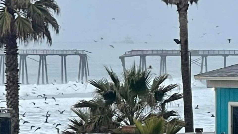 Incidente en Muelle de Playas de Rosarito: Colapso por Falta de Mantenimiento y Oleaje Intenso