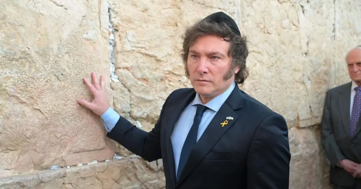 Milei en Jerusalén