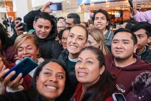 Claudia Sheinbaum se Reúne con Estructura en San Luis Potosí