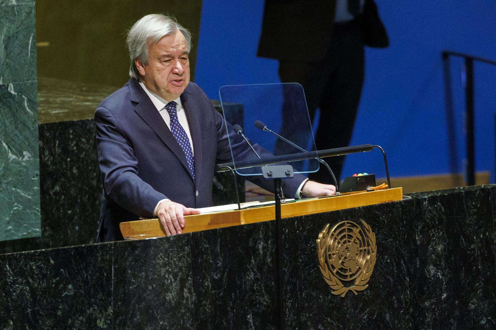 Advertencia del Secretario General de la ONU: El Mundo Entra en una Etapa de Caos
