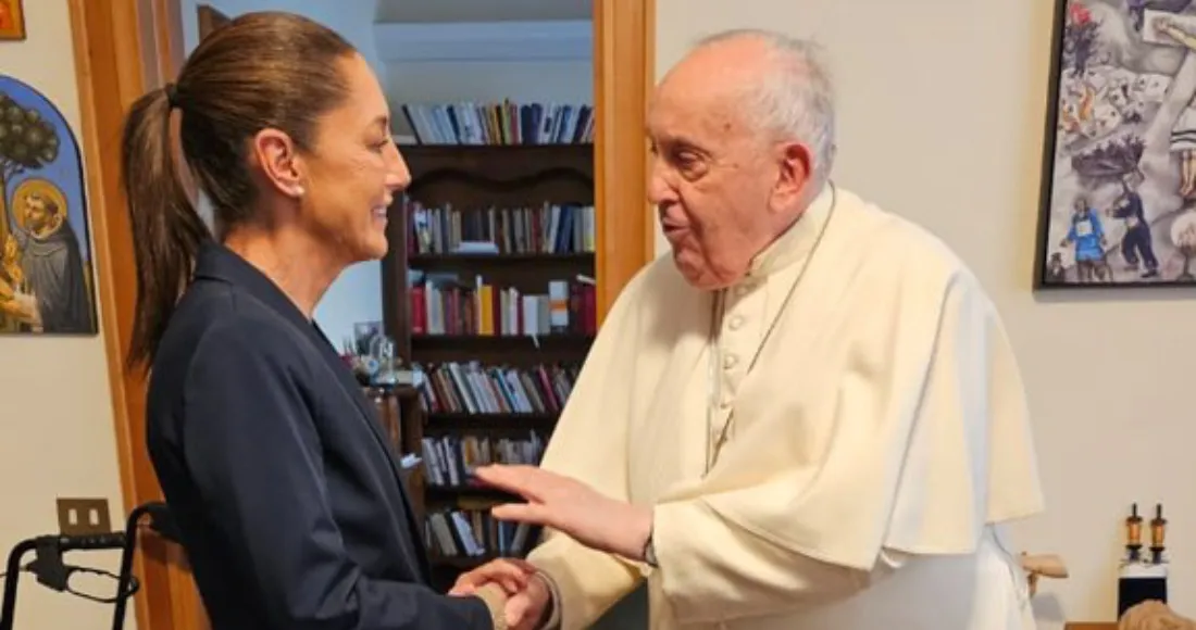 Encuentro Privado en el Vaticano: Claudia Sheinbaum con el Papa Francisco