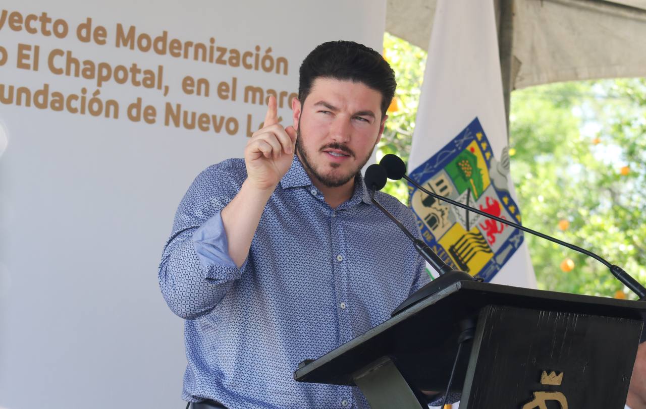Inauguración de la Modernización en El Chapotal por el Gobernador Samuel García en Montemorelos