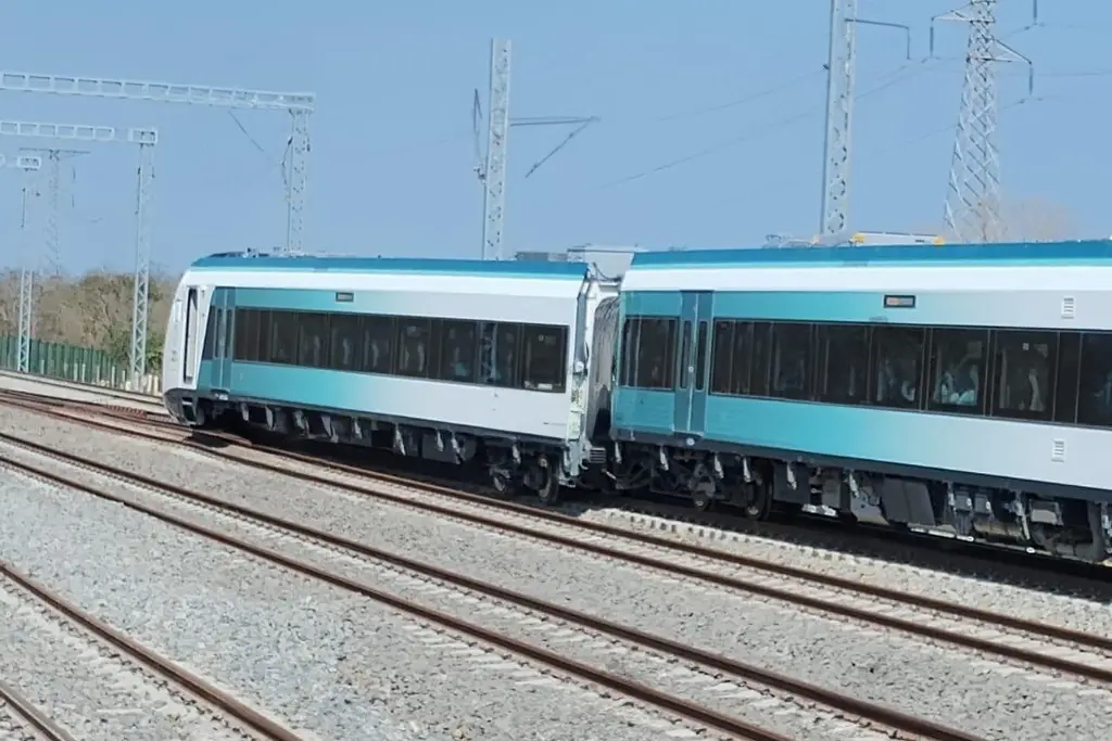 Descarrilamiento en Tixkokob: Incidente en el Trayecto del Tren Maya