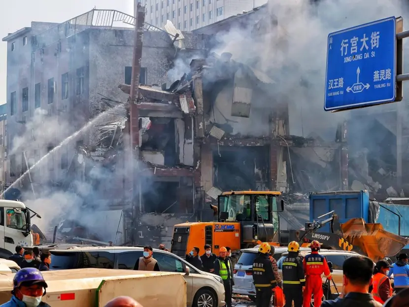 Explosión en Edificio Cerca de Beijing Deja Dos Muertos y 26 Heridos