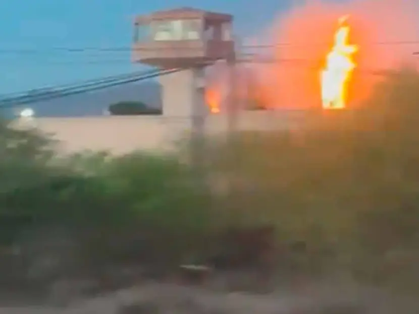 Disturbio en el Penal de La Pila en San Luis Potosí: Presunto Intento de Motín Provoca Incendio