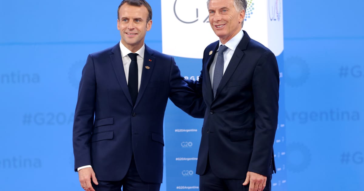Macron propone reiniciar las negociaciones para un nuevo acuerdo UE-Mercosur