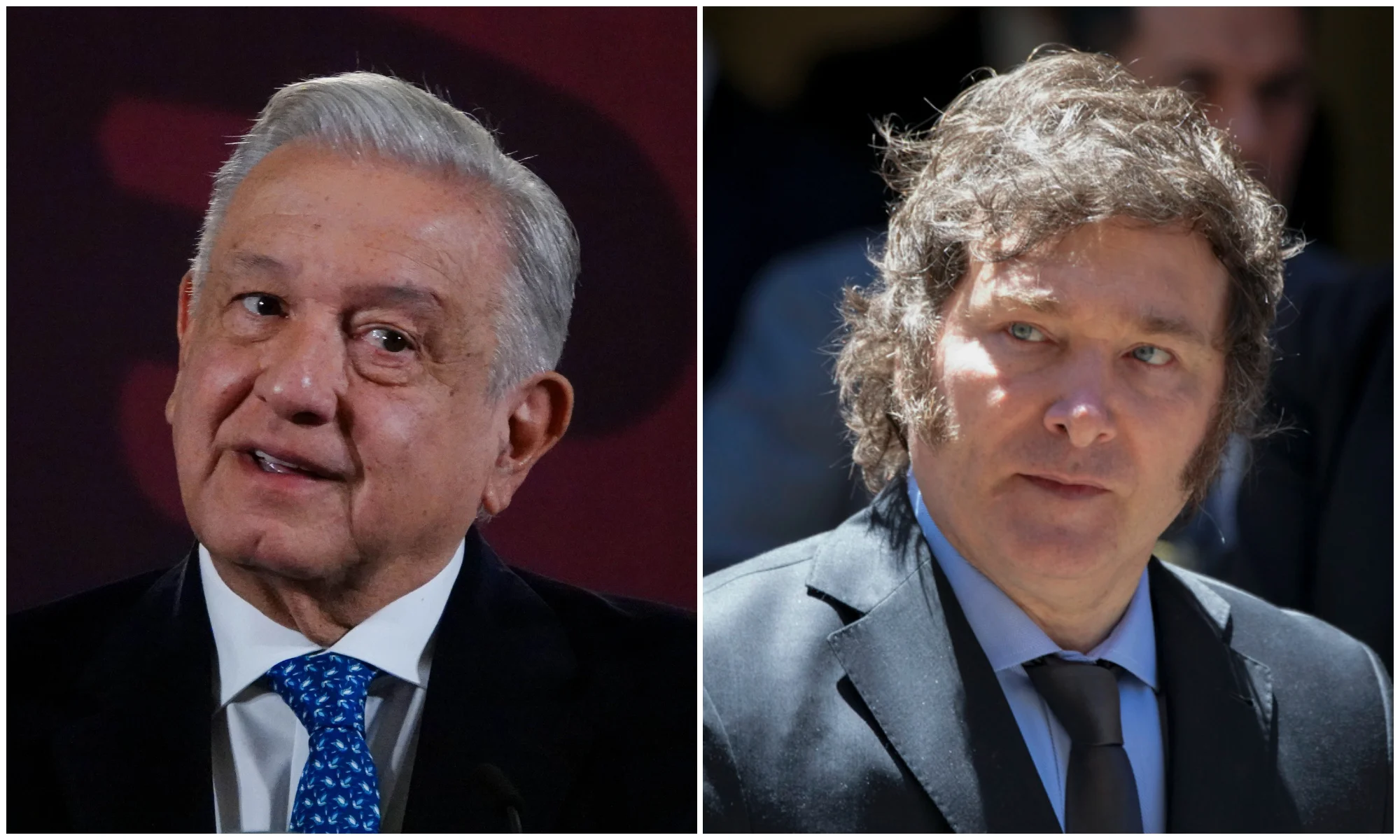Javier Milei, Presidente de Argentina, Desestima Críticas de AMLO y Gustavo Petro en Entrevista con CNN