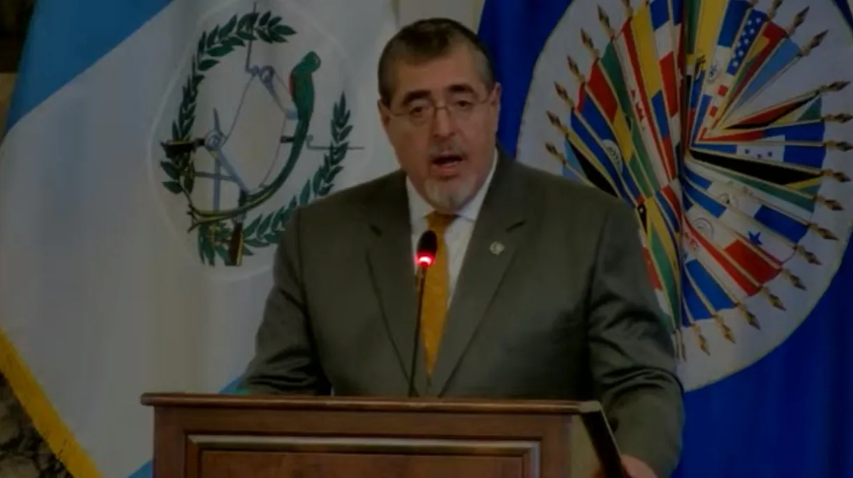 Presidente de Guatemala solicita apoyo de la OEA para supervisar elección de la Corte Suprema de Justicia