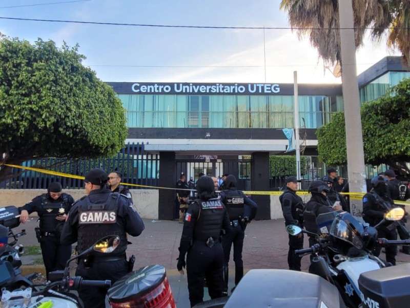 Reportan Trágico Asesinato de Dos Mujeres en Plantel de UTEG Guadalajara: Un Estudiante también Resulta Lesionado