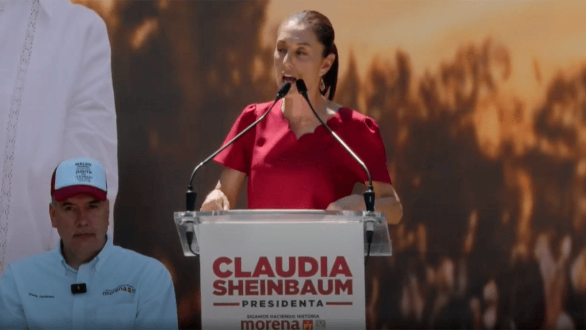 Claudia Sheinbaum lamenta hallazgo de cuerpos en Pesquería durante su visita a Nuevo León