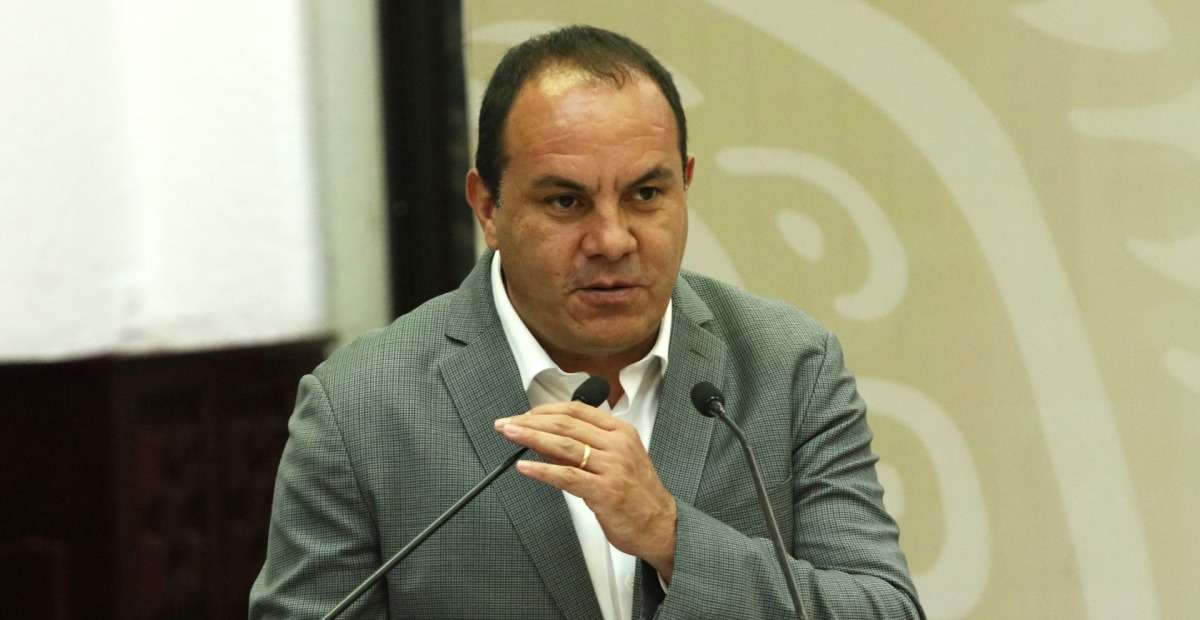 Cuauhtémoc Blanco pide licencia como gobernador de Morelos para buscar diputación federal