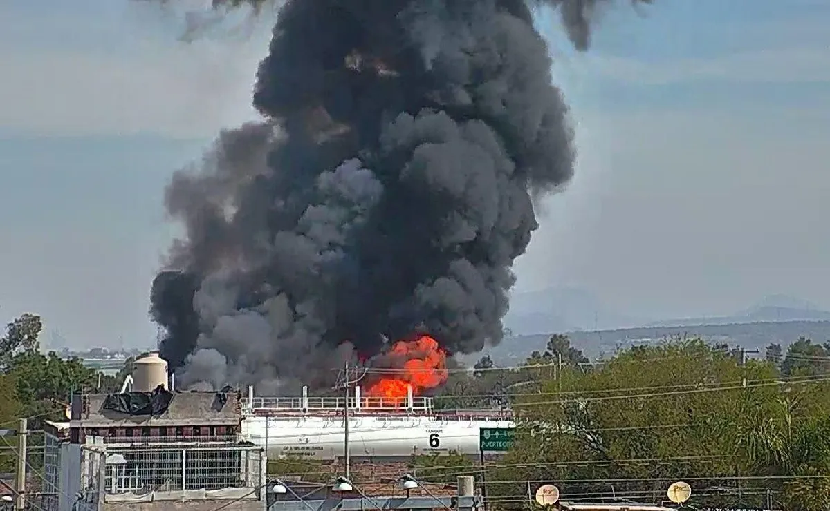 Explosión en Planta de Gas en Aguascalientes Genera Emergencia Vial