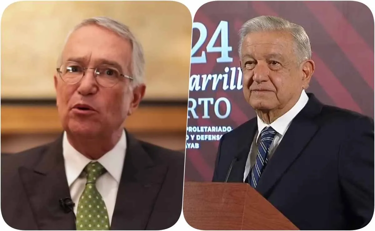 AMLO Desafía a Ricardo Salinas a Presentar Pruebas de Supuesto Desvío de Fondos en Pensión Bienestar