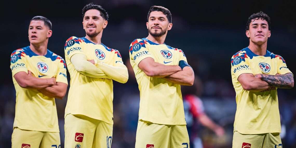 América aplasta a New England en la Concacaf Champions Cup