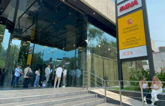 Robo en Oficina Comercial de la Embajada de España en Polanco, CDMX