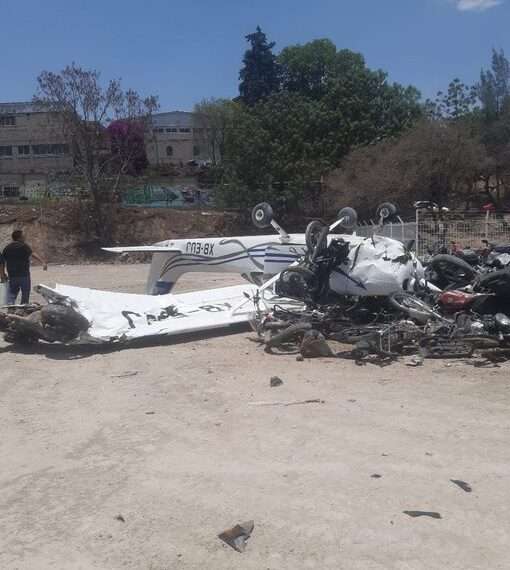 Tres Heridos Tras Caída de Avioneta en Atizapán de Zaragoza, Estado de México