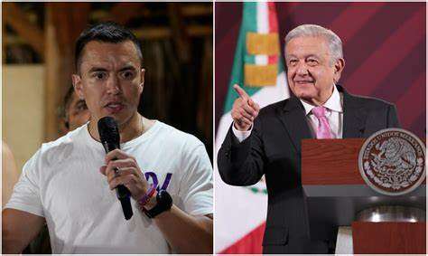 AMLO Despliega ‘Armas’ Legales contra Noboa en Crisis con Ecuador