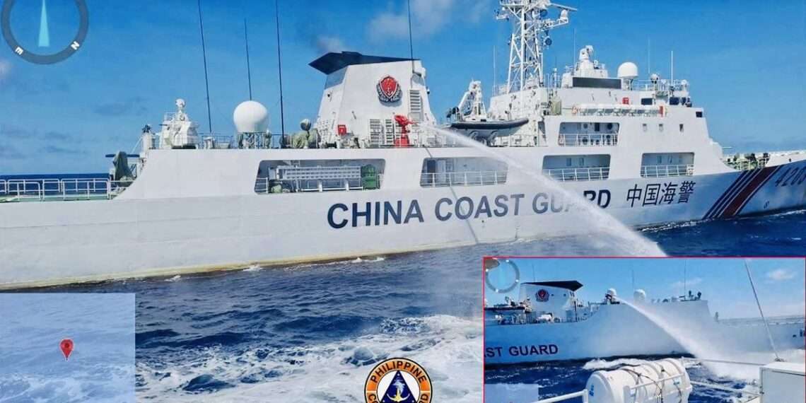 La Guardia Costera de China se enfrenta a embarcaciones filipinas en el Mar de China Meridional
