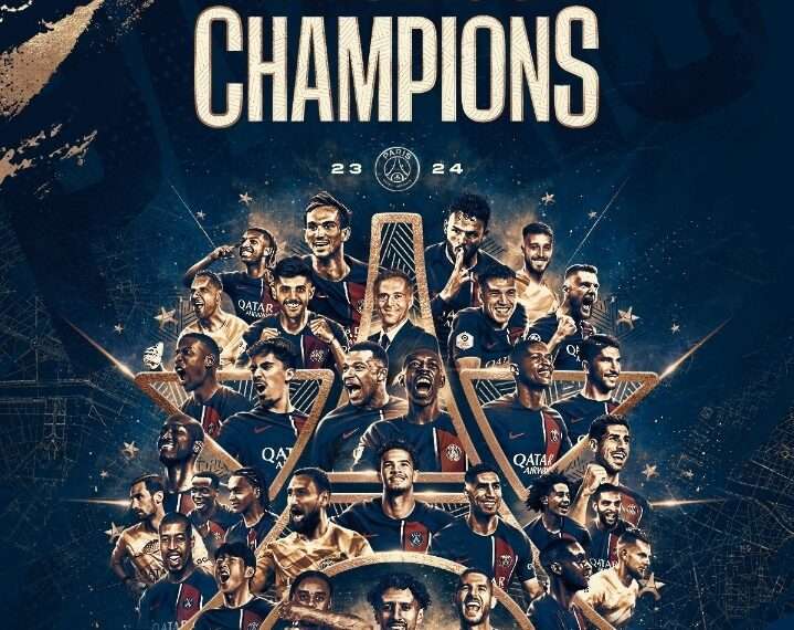 PSG conquista la Ligue 1 una vez más en la última temporada de Mbappé