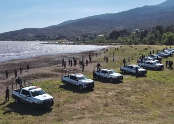 Operativos de Seguridad en el Lago de Pátzcuaro Evitan el “Huachicol” de 600 mil Litros de Agua al Día