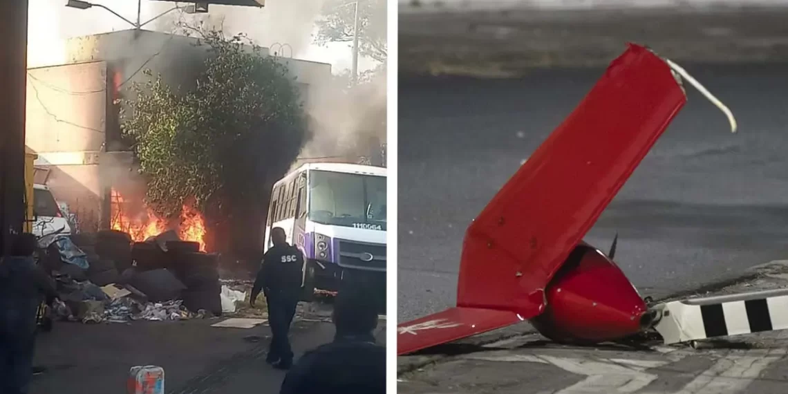 Helicóptero se Desploma en Coyoacán: Posible Paro de Motor, según la SICT