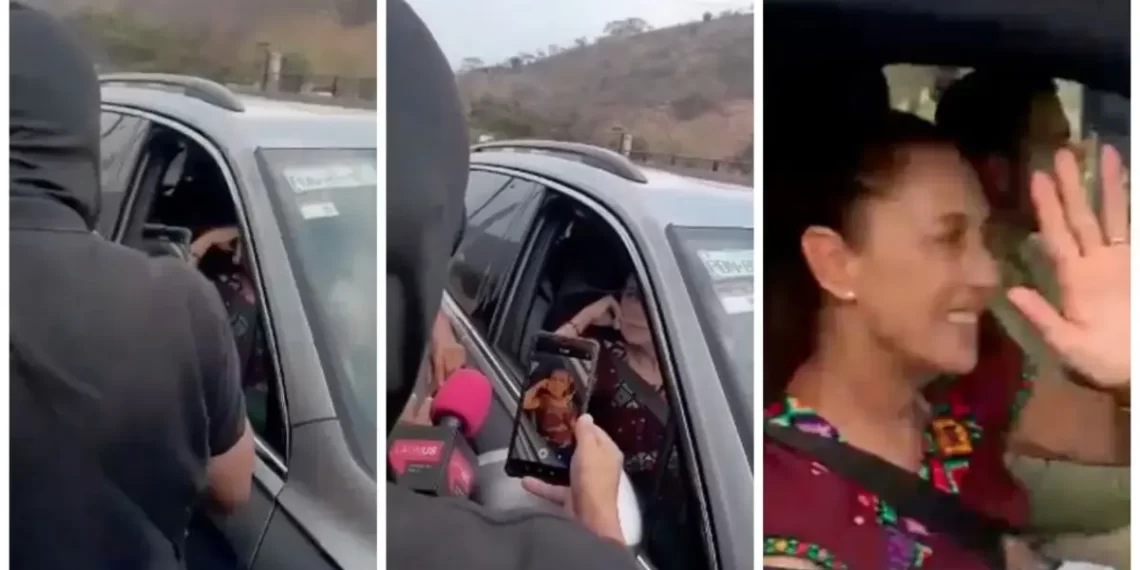 AMLO acusa de “montaje” a encapuchados que detuvieron a Sheinbaum en Chiapas
