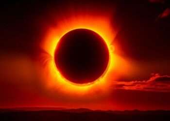 Deslumbrante Eclipse Solar Total
