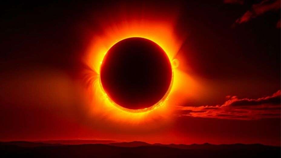 Deslumbrante Eclipse Solar Total